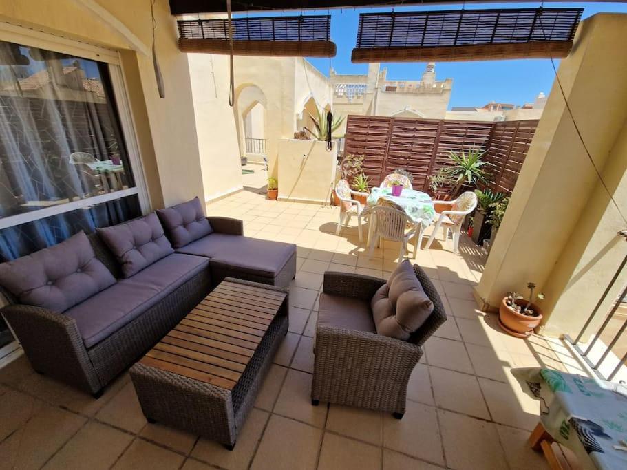 Apartament Atico En La Playa Roquetas de Mar Zewnętrze zdjęcie