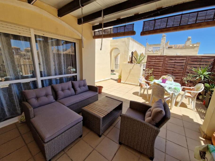 Apartament Atico En La Playa Roquetas de Mar Zewnętrze zdjęcie